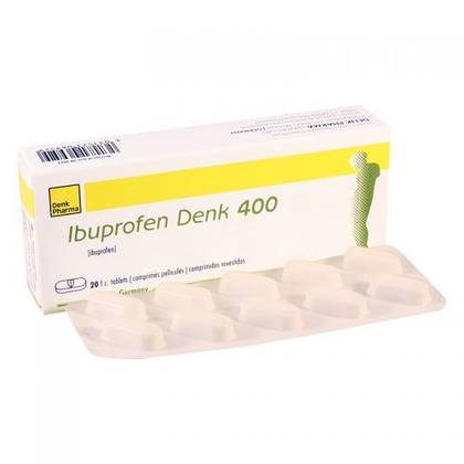 Ibuprofen Denk 400mg Tablets #20