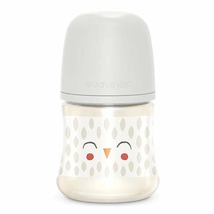 Suavinex - Plastic Bottle with Silicone Feather SX Physiological Teat 150ml 7833