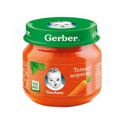 Gerber Carrot Puree /6mo+/ 80g 8426