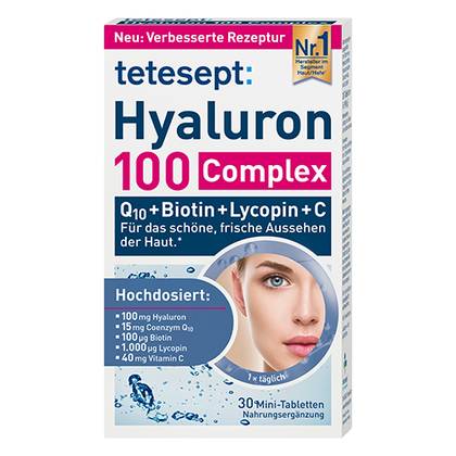 Tetesept Hyaluron 100 Complex Tablets #30