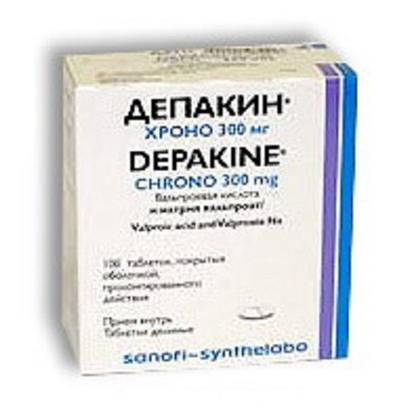 Depakine Chrono 300mg Tablets #100