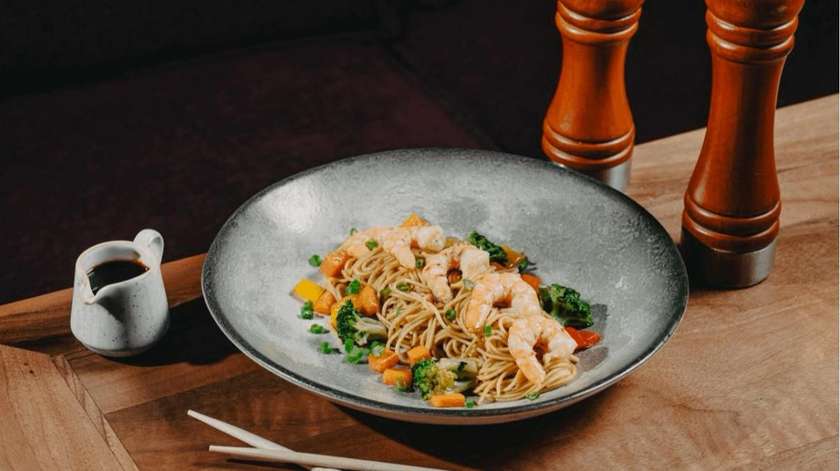 Noodles with Shrimp
