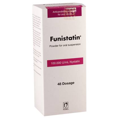 Funistatin Powder for Suspension 100,000 IU/1mL 48 Doses Vial #1