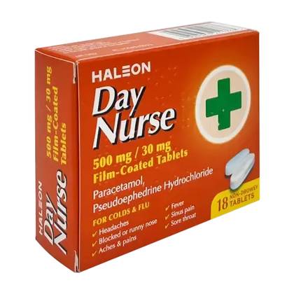 Day Nurse Non-Drowsy Tablet 18's (1 Strip Of 6 Tabs)