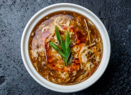 Homemade Hot and Sour Soup