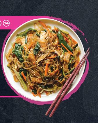 Mien Tron with Shrimp