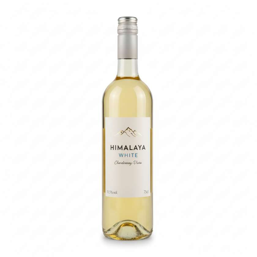 HIMALAYA WHIT .chardonny-viura 11.5%  75cl