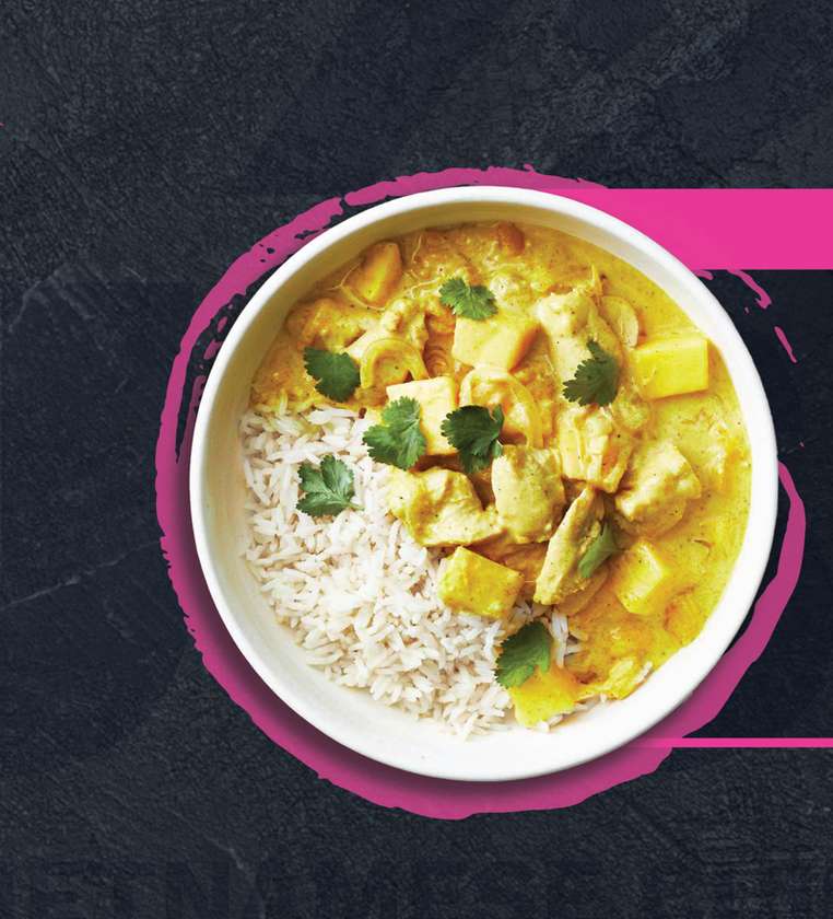 Tofu in Mango Sauce