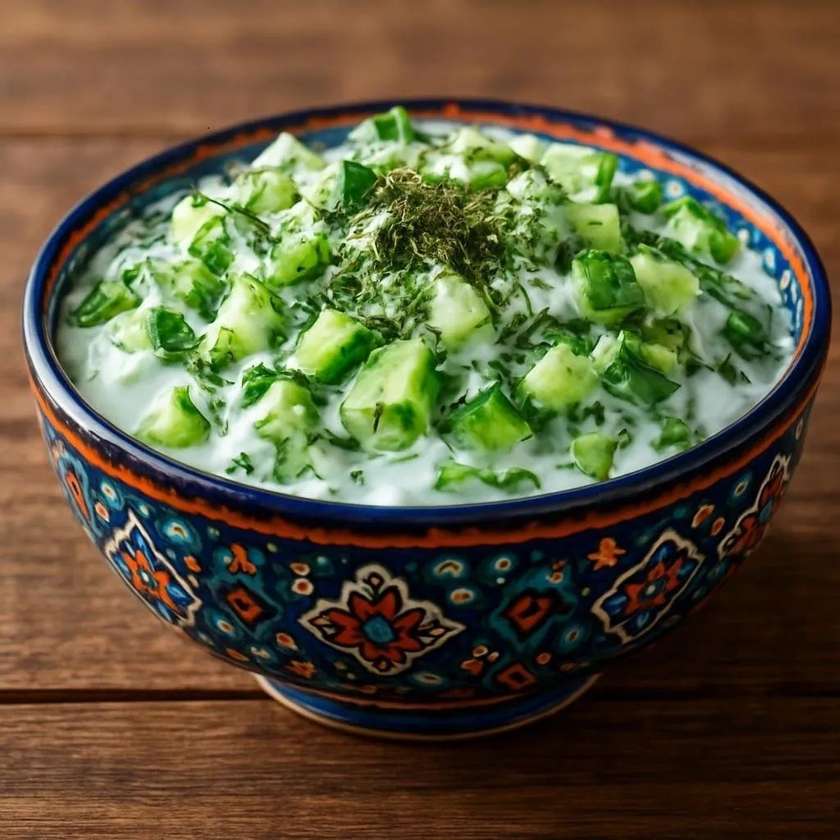 Yogurt With Cucumber(Masto Khiar)