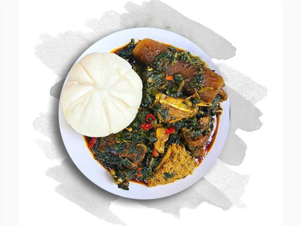 Vegetable soup and Semo