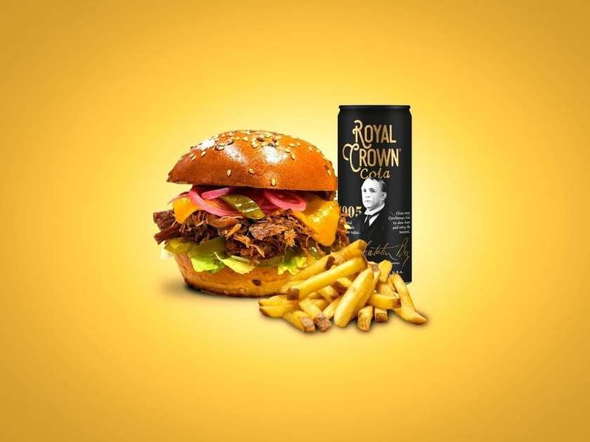 Mango-Jalapeňo Burger Menu