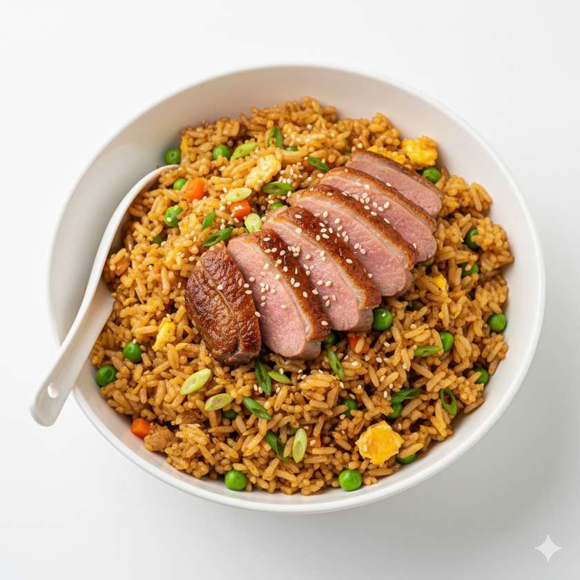 Smažená rýže s kachním masem