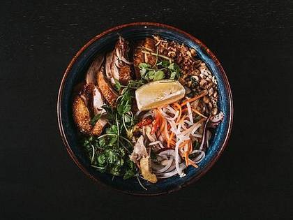 Phở Trộn Gà
