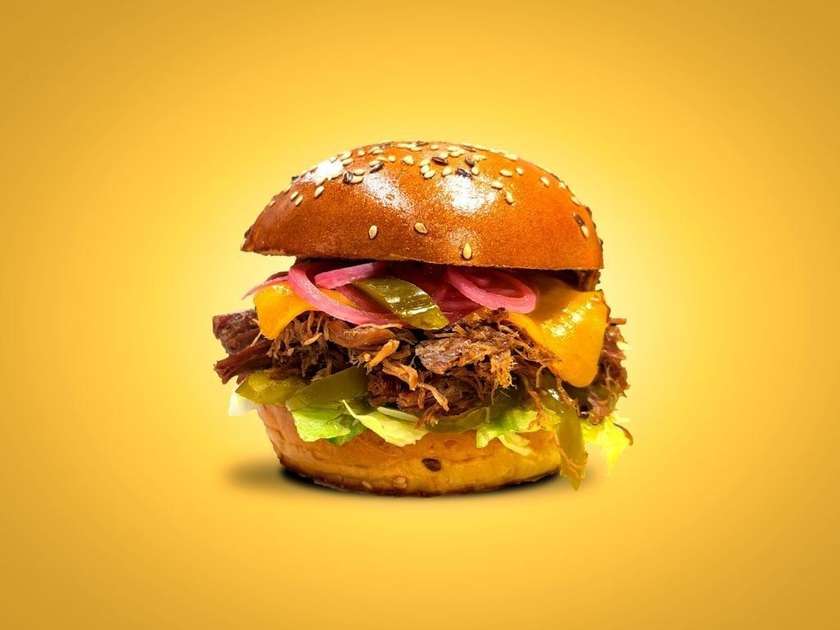 Mango-Jalapeňo Burger