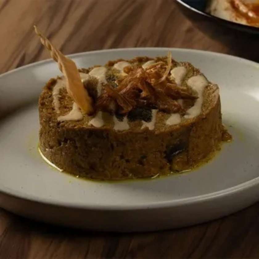 Eggplant Spread With Whey And Mint (Kashk Bademjan)