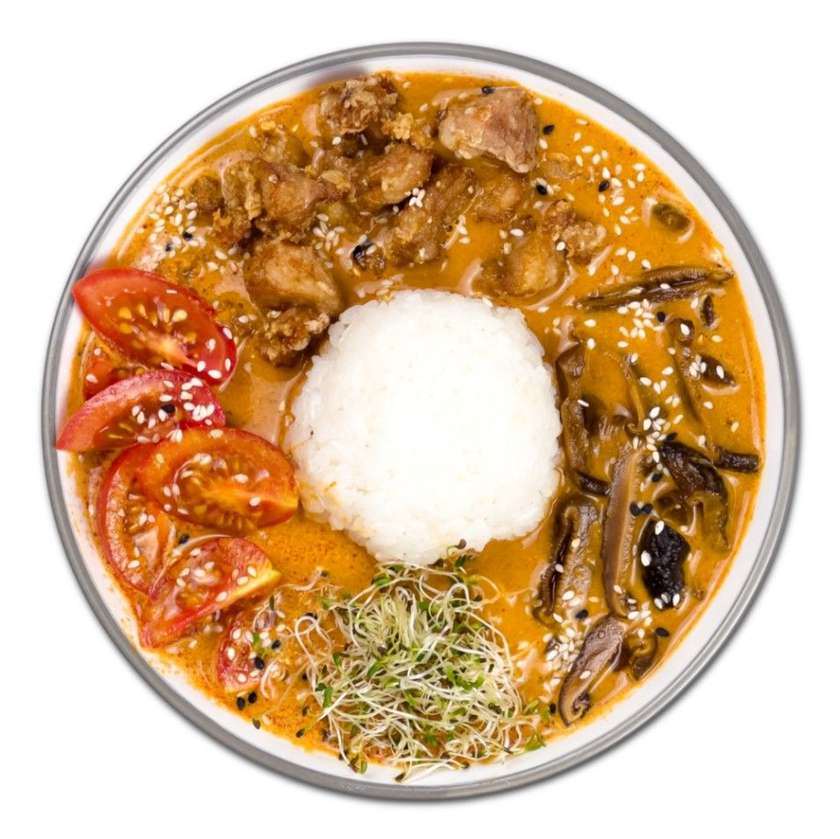 Том ям з куркою