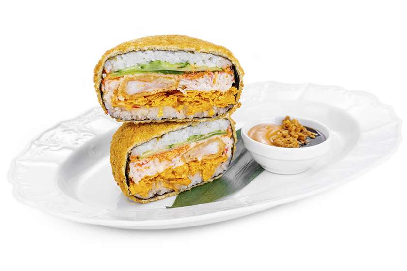 Суші бургер креветка *