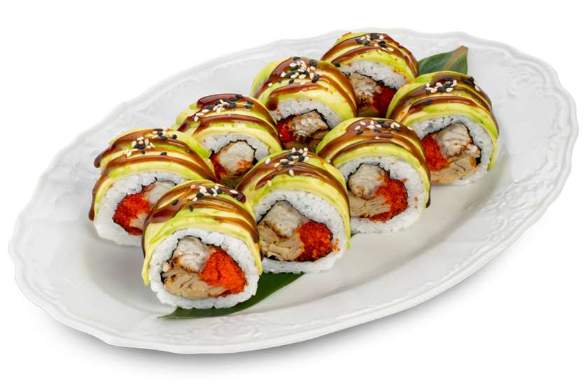 Зелений дракон рол