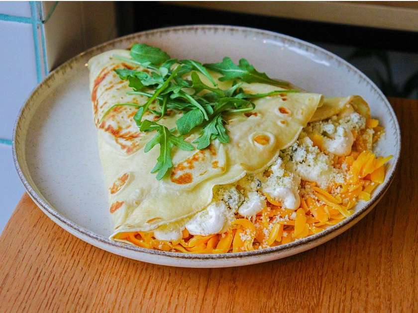 Crepe with Cheeses