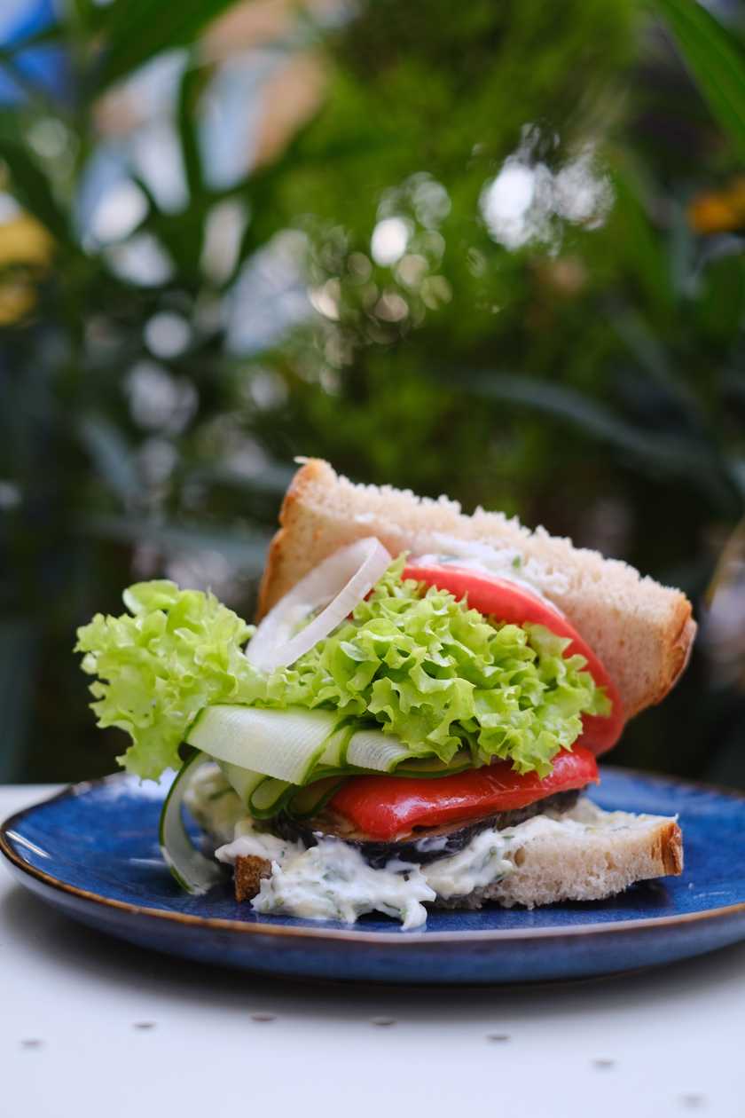 ROASTED VEGETABLES SANDWICH (V)