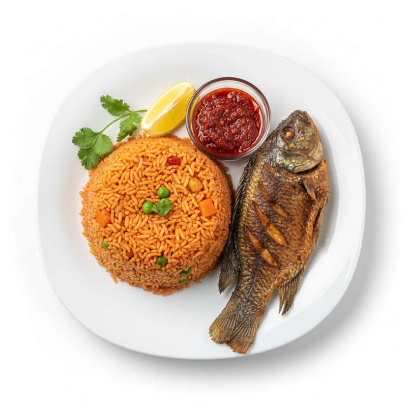 Jollof Rice with Fish