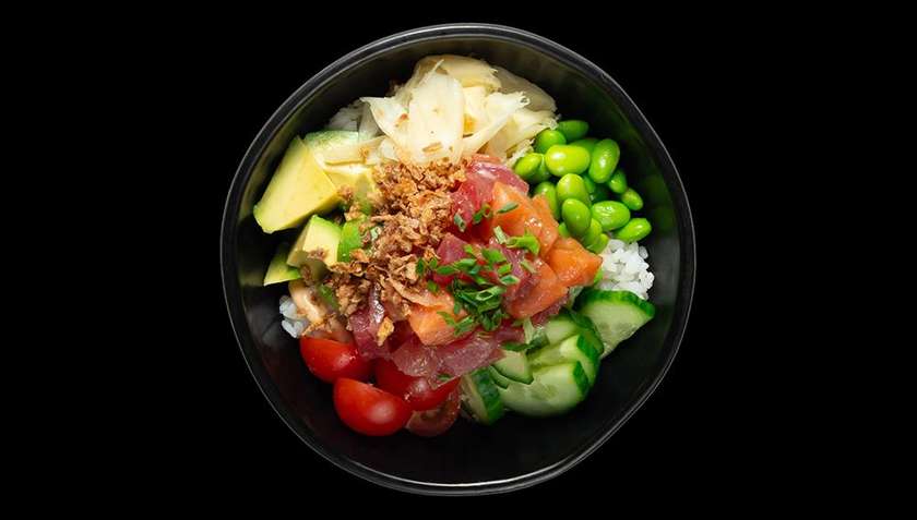 SESAME SAKE MAGURO POKE BOWL