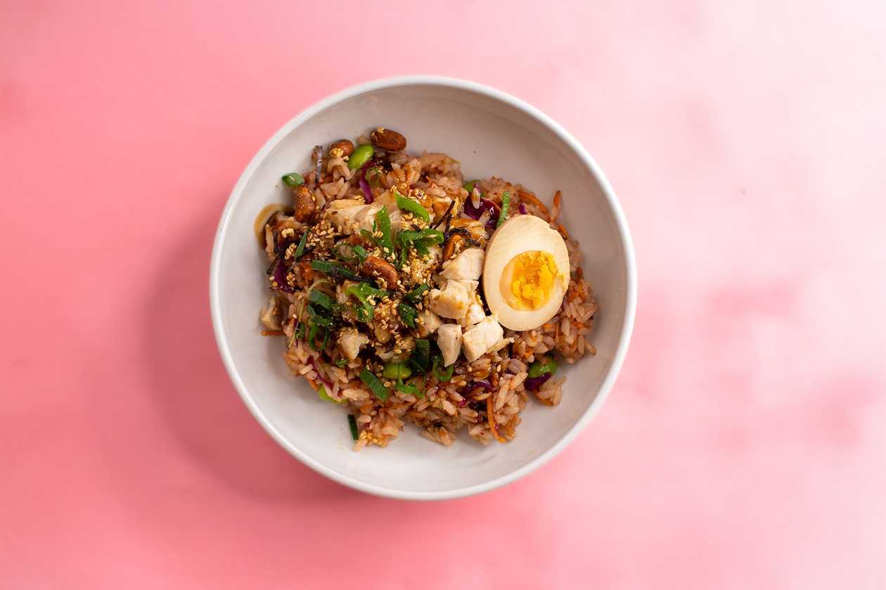 Teriyaki kana riisikauss