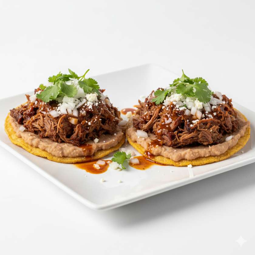 tostadas de birria