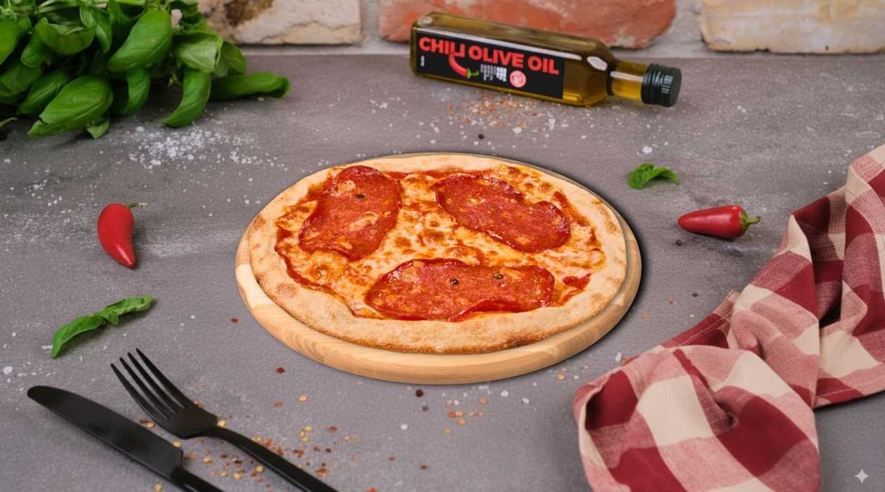 Pizza salame Diavola 22cm (pikantná)