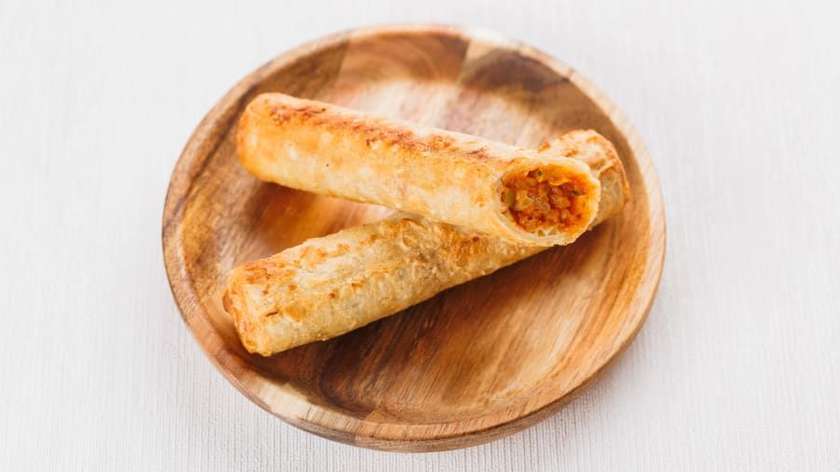 Taquito with fajita chicken (2pcs)