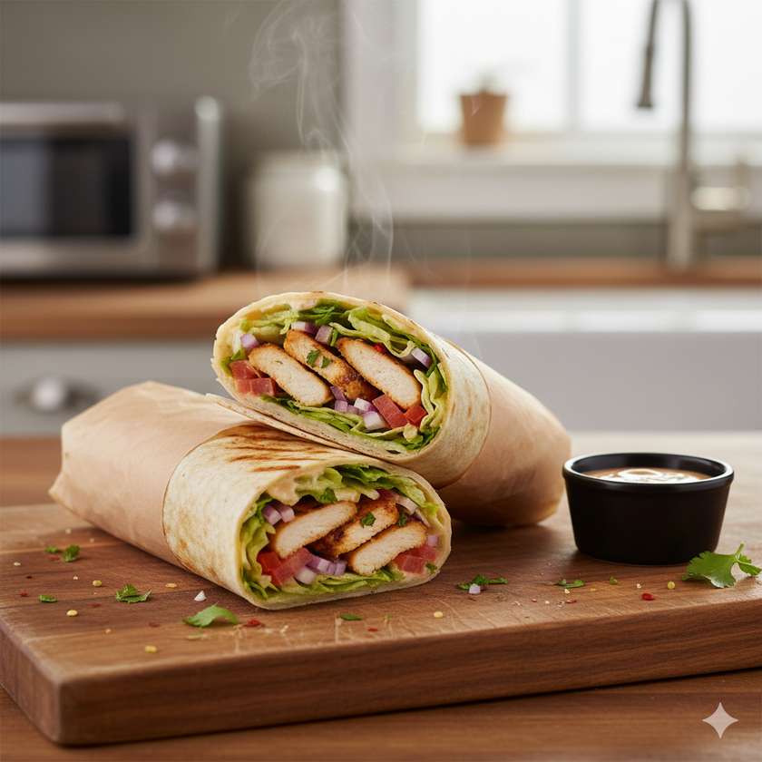 Warm Wrap with Chicken