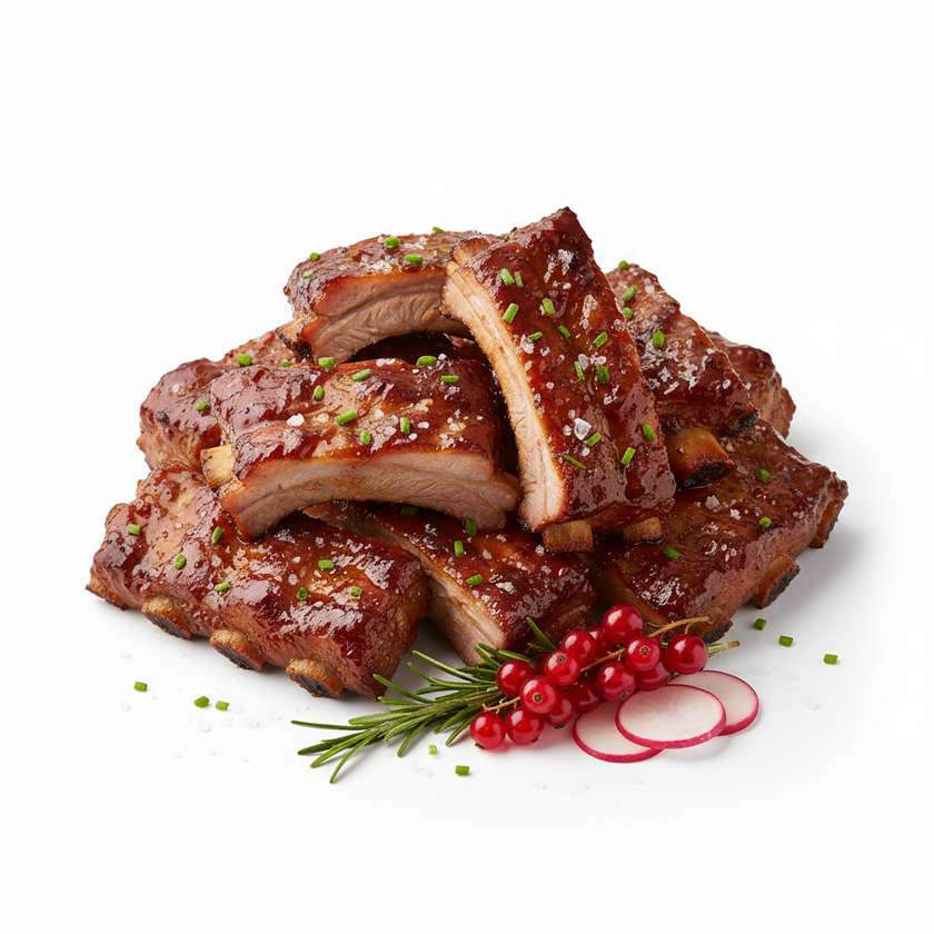 580g Roasted ribs in marinade