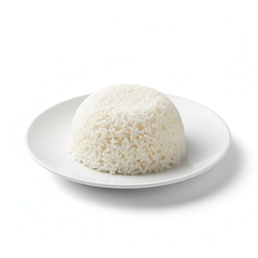 Steamed rice