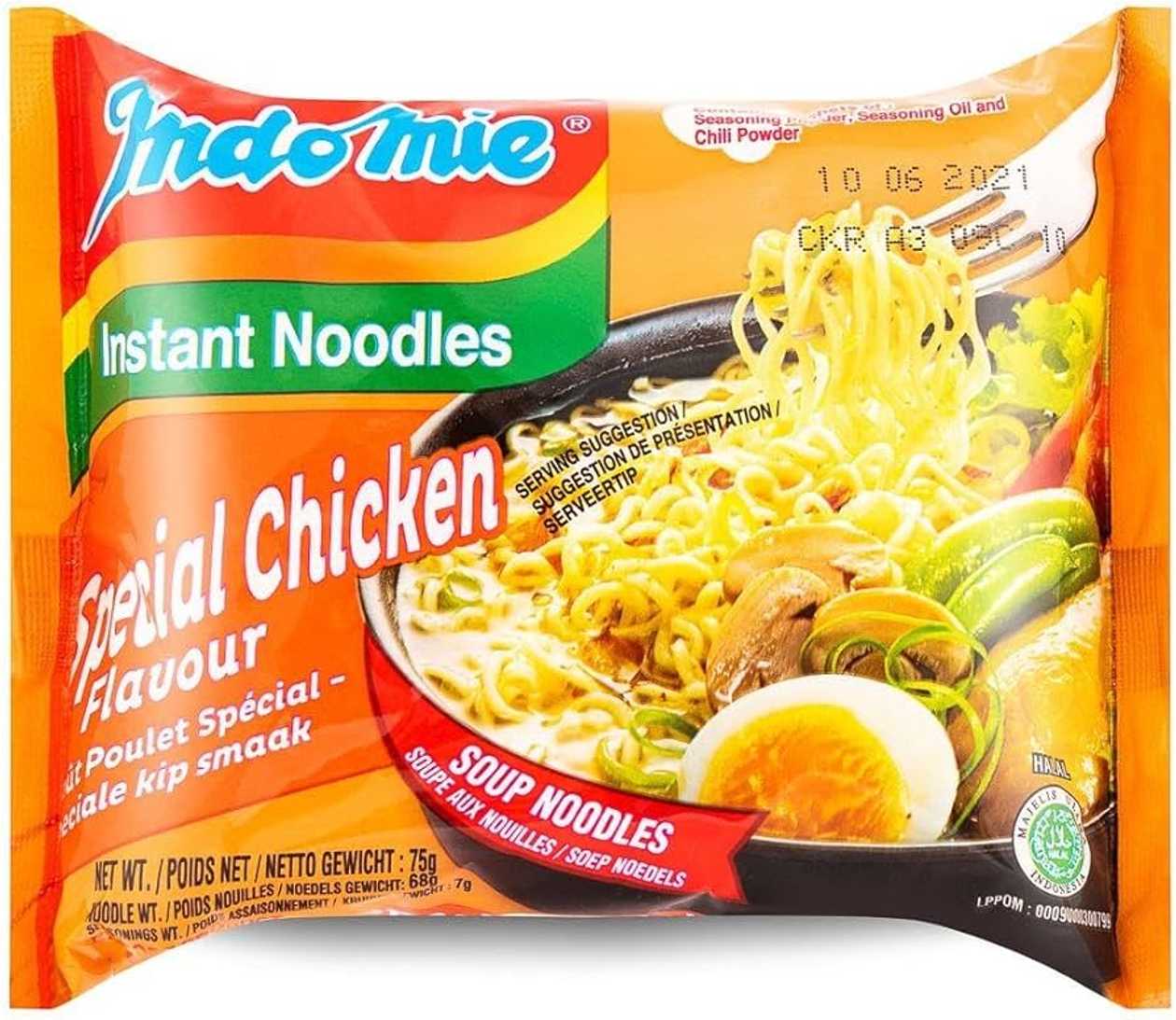 INDOMIE SPECIAL CHICKEN  SOUP  NOODLES 40 X 75GR