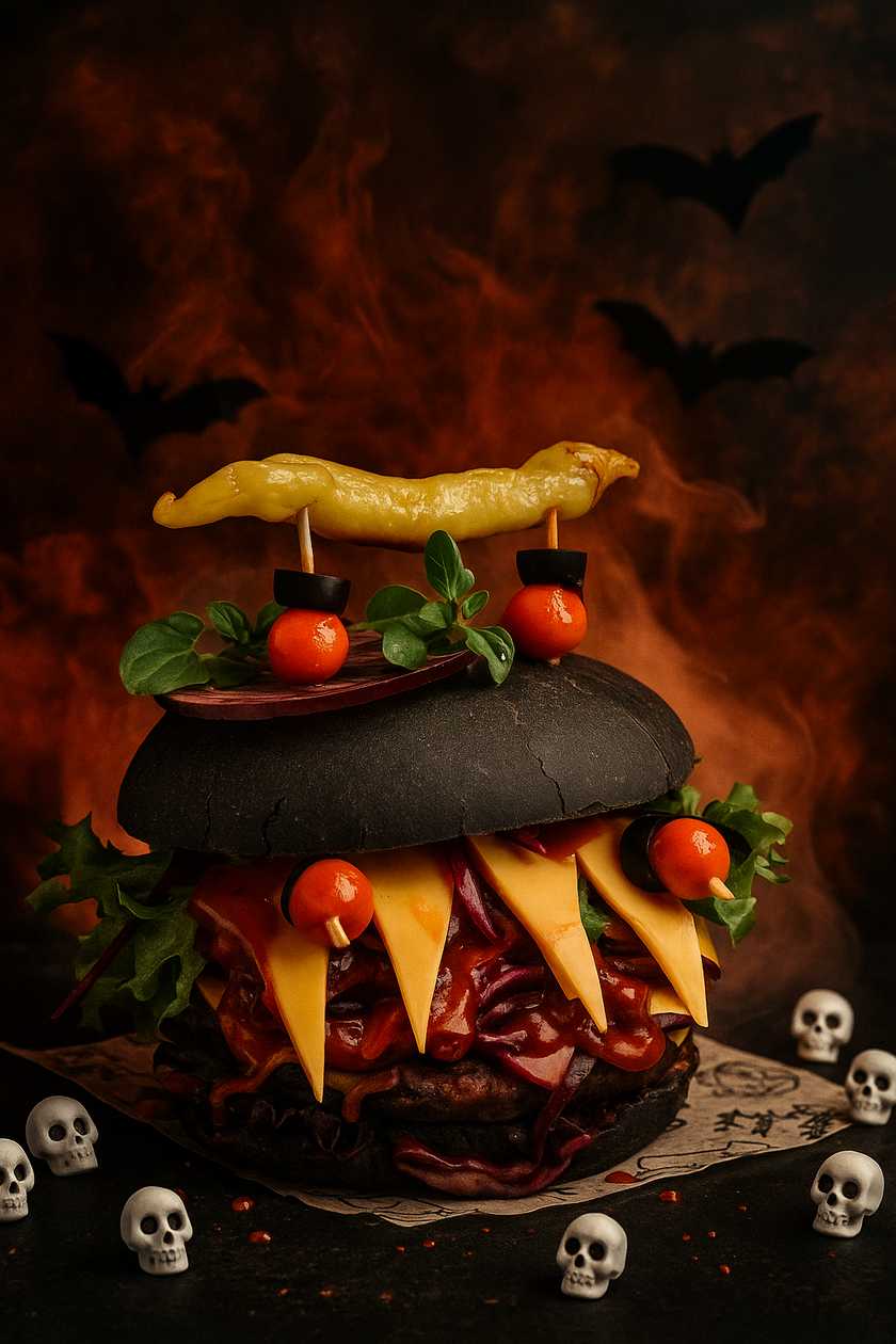 Armudu Hallowee Burger +Fri kartul + 0,5 l Pepsi