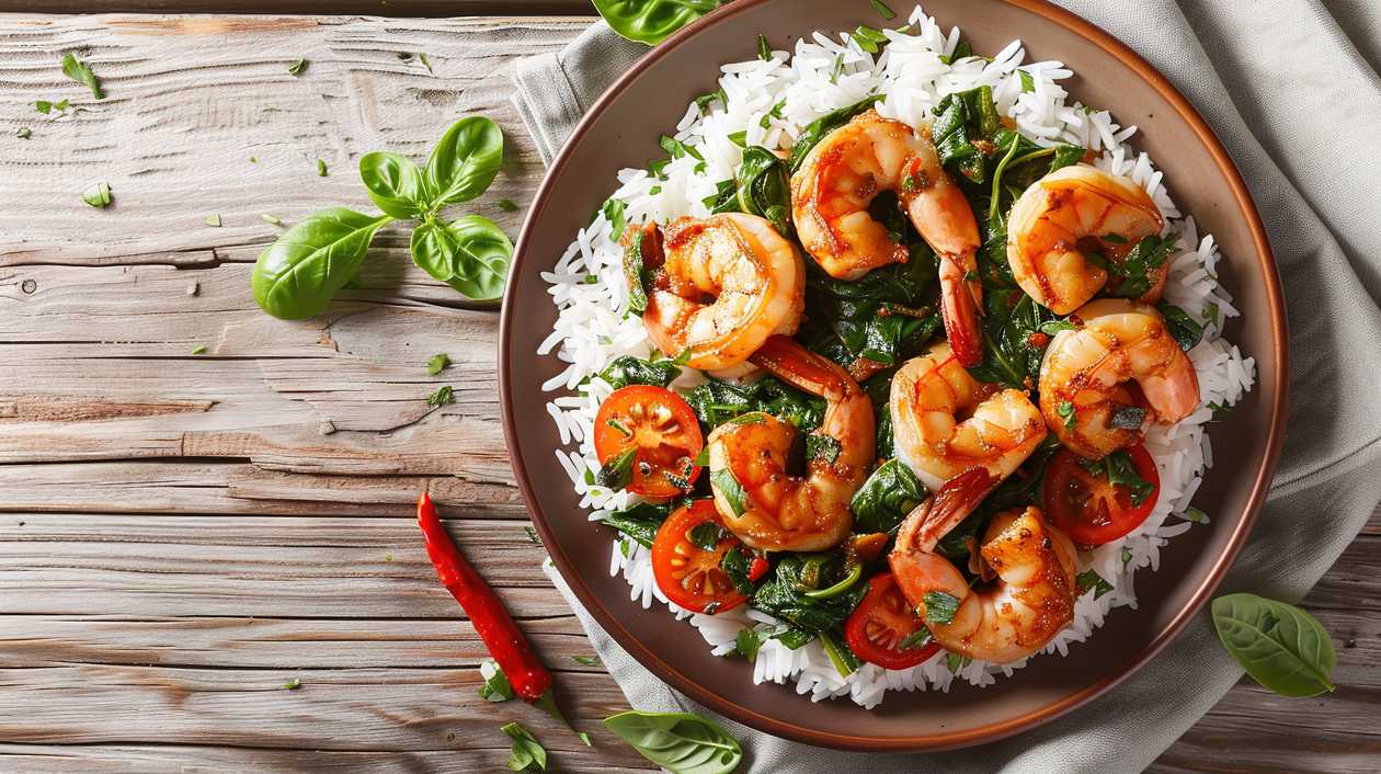 Prawn Palak