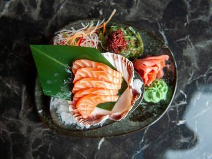 Salmon Sashimi