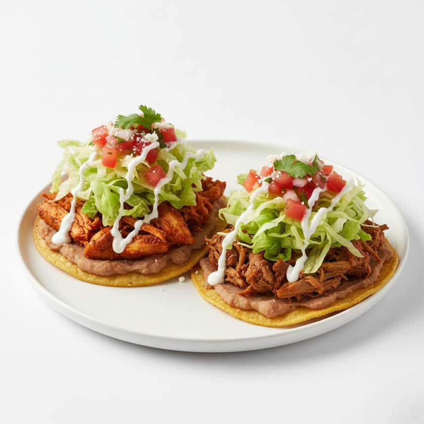 Tostadas plate