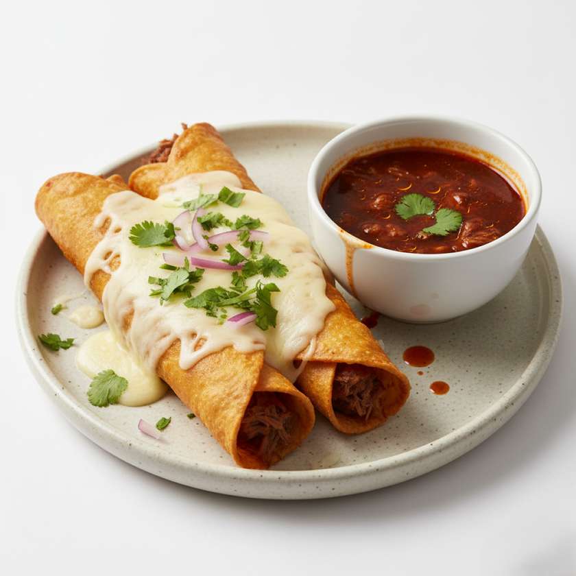 flautas de birria