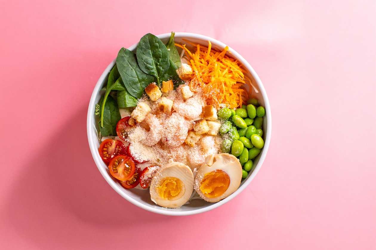 Väike caesari kauss krevettidega