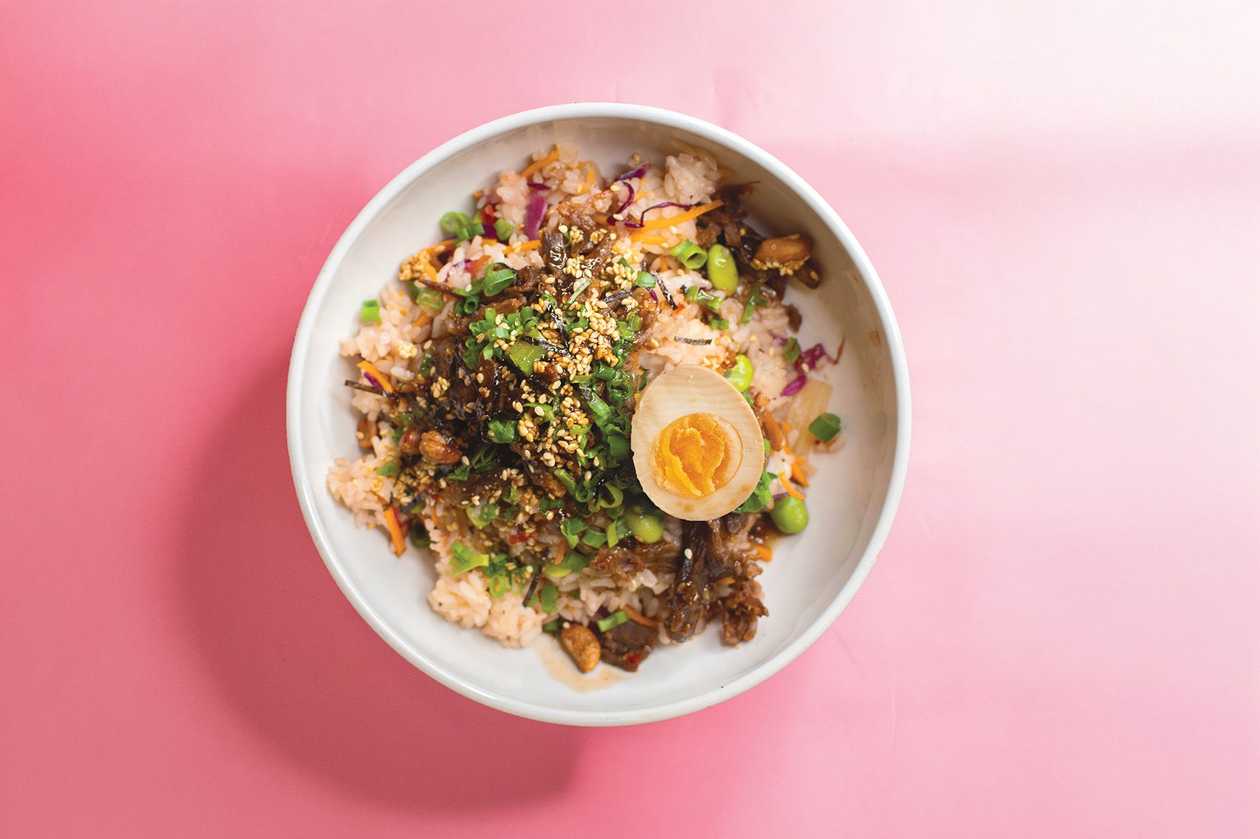 Teriyaki veiseliha riisikauss