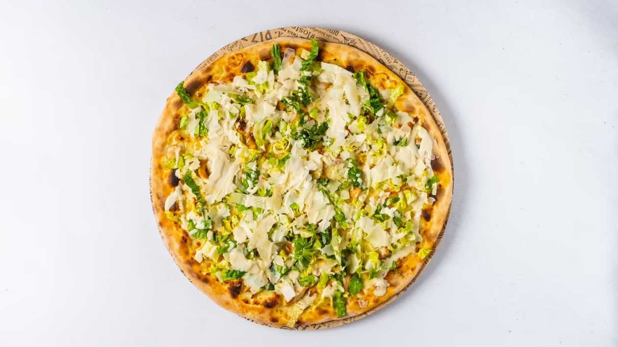 Pizza Caesare e Pollo