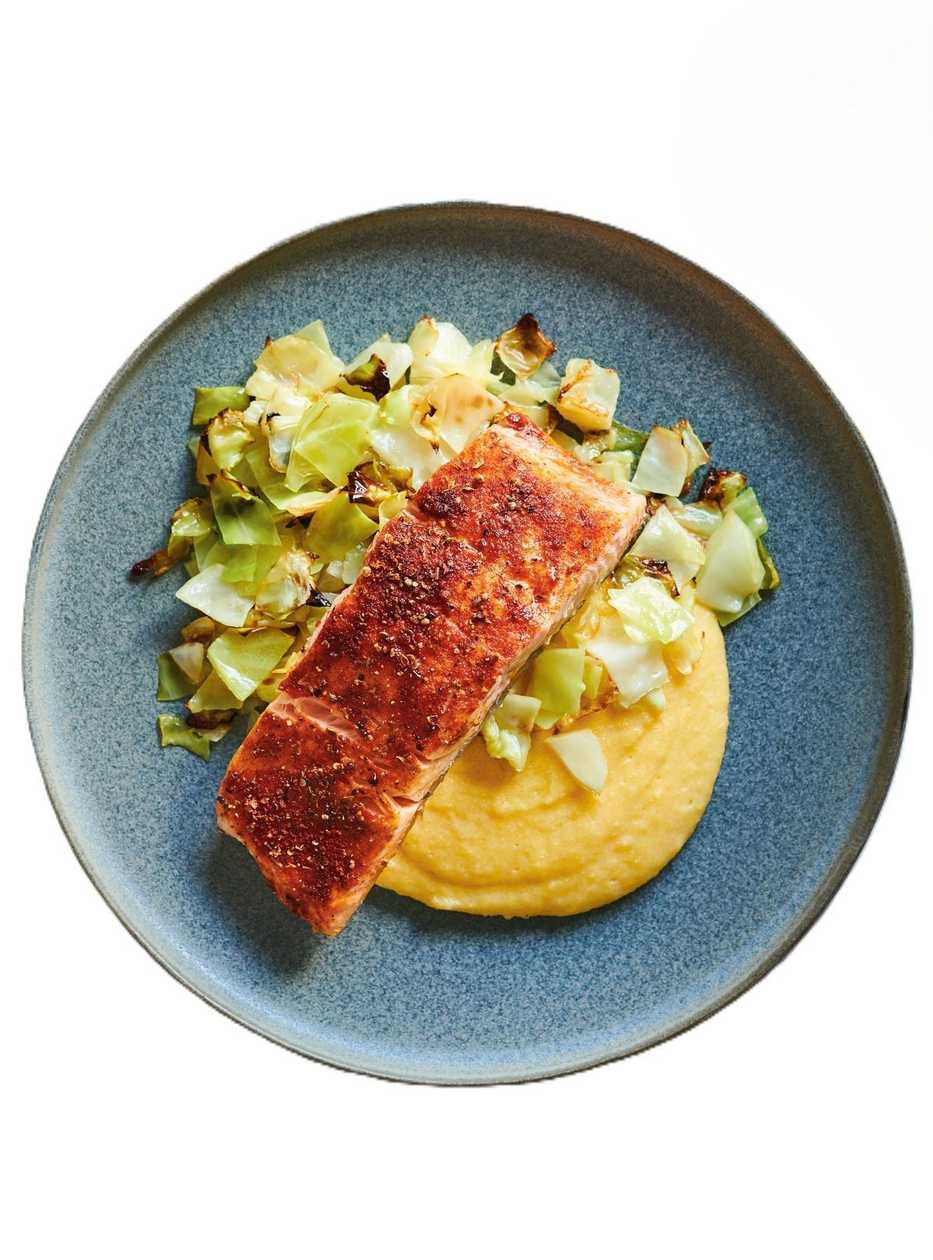 Fish Brine with Polenta