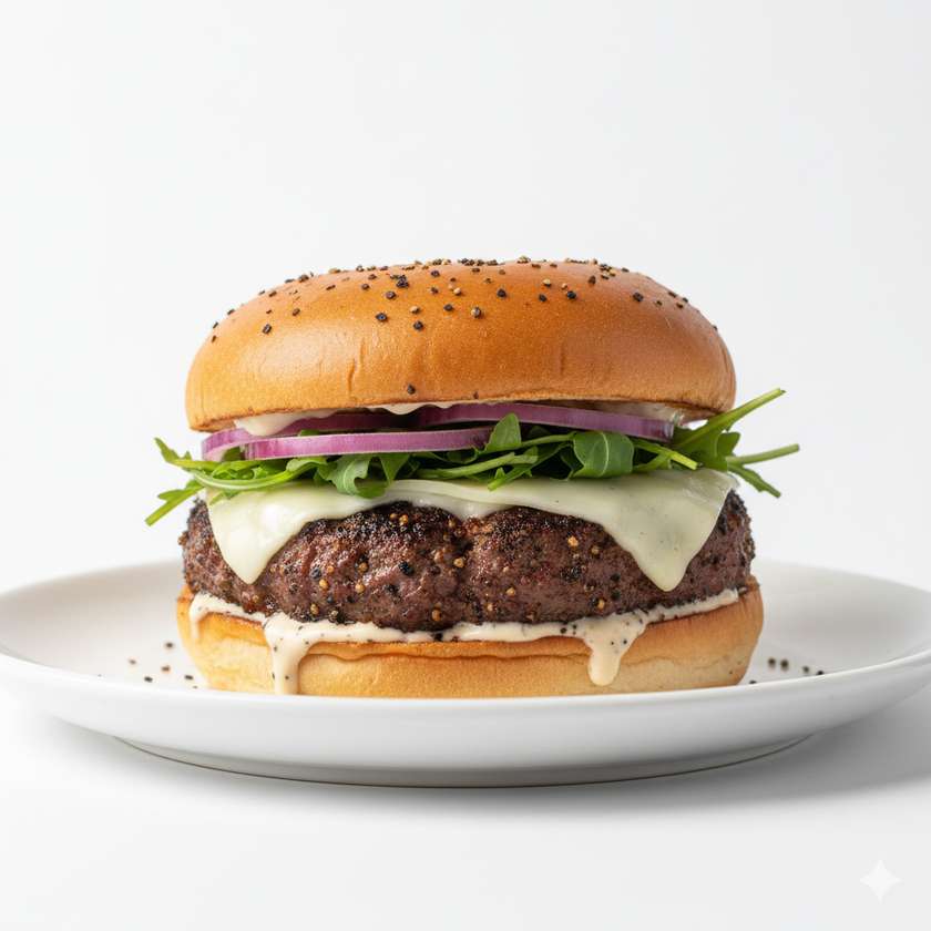 Pepper burger