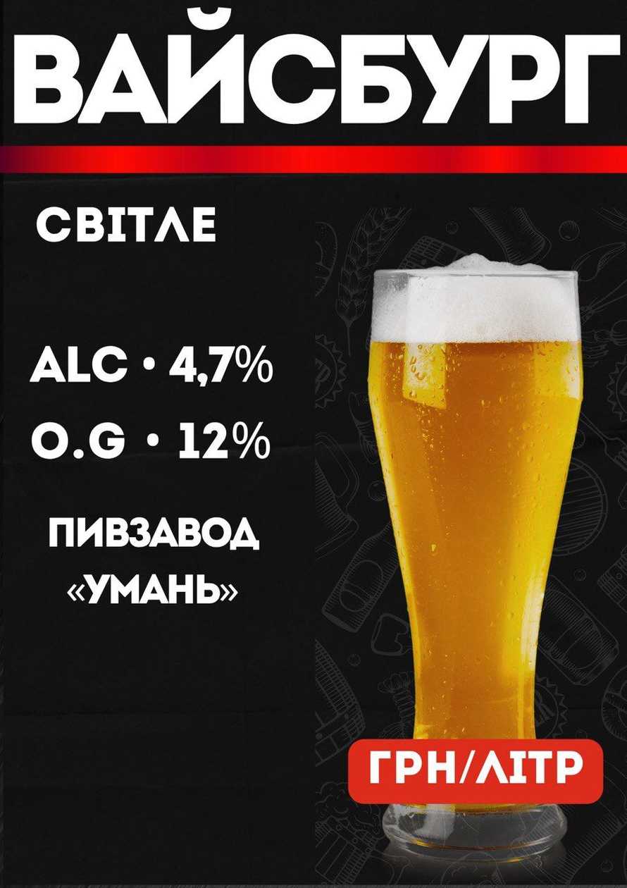 Waiburg Lager ALC 4.7% O.G 12%
