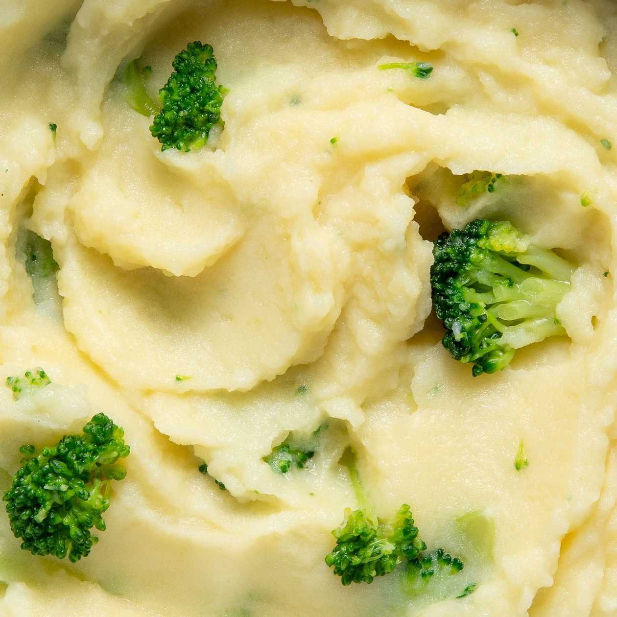 Brokolių - bulvių košė