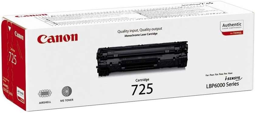 Toner Canon 725 BK Čierny