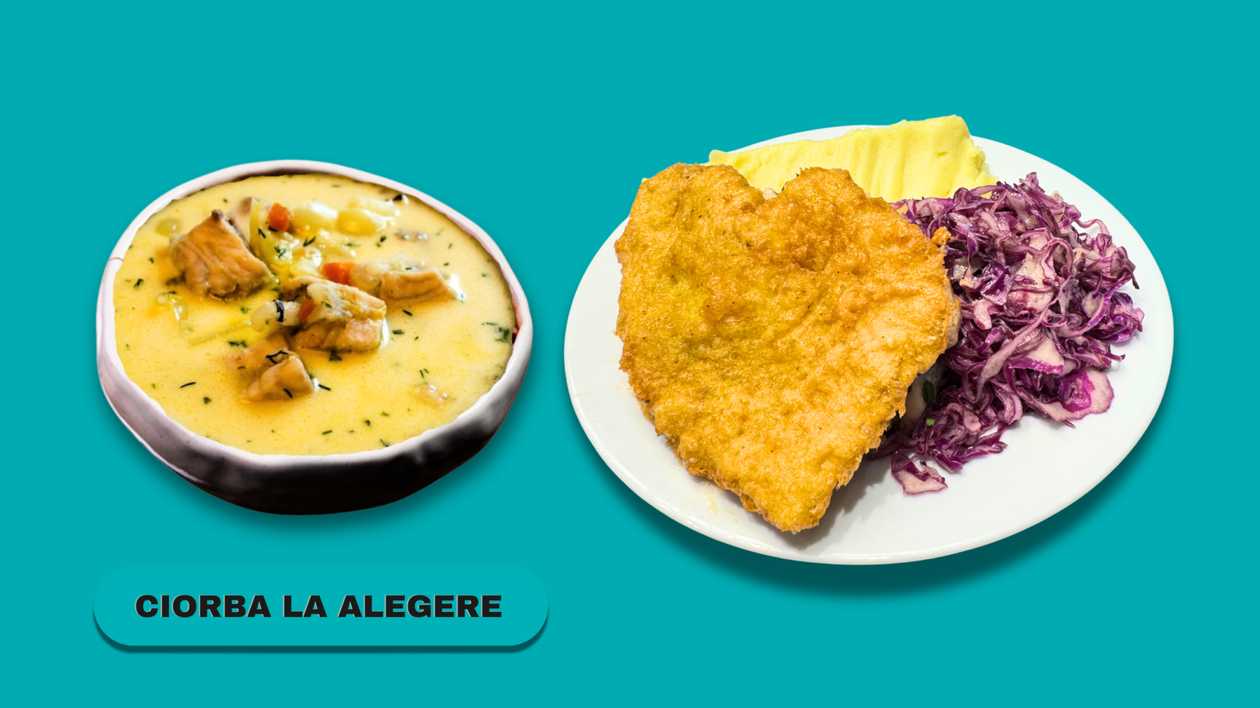 Chicken Schnitzel Menu