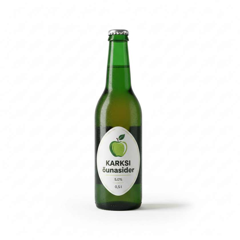 Karksi õunasiider 5.0% 0,5 l
