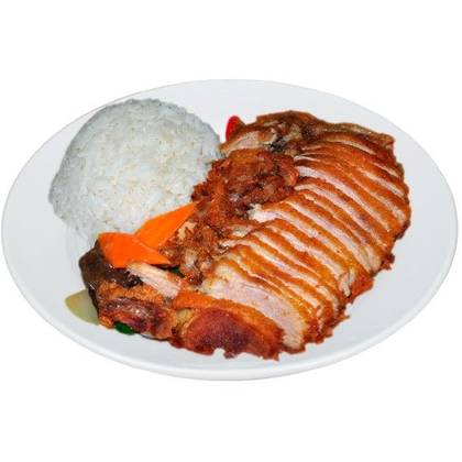 39. Kachna s Bambusem a Houbami s Rýží